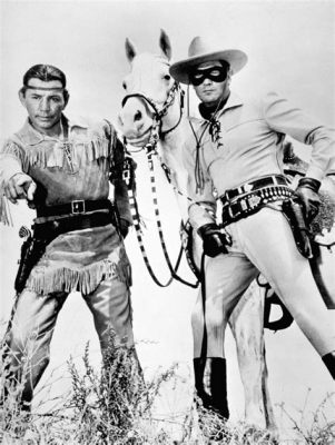  The Lone Ranger: A Thrilling Western Saga Starring Clayton Moore and Jay Silverheels!